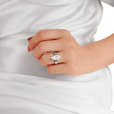 REGENT - Marquise Lab Diamond 18k Yellow Gold Solitaire