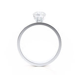 REGENT - Pear Lab Diamond Platinum Solitaire