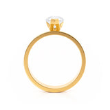 REGENT - Pear Lab Diamond 18k Yellow Gold Solitaire