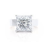 REGENT - Princess Lab Diamond 18k White Gold Solitaire