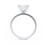 REGENT - Princess Lab Diamond 18k White Gold Solitaire