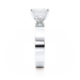 REGENT - Princess Lab Diamond 18k White Gold Solitaire