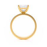 REGENT - Princess Lab Diamond 18k Yellow Gold Solitaire