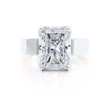 REGENT - Radiant Lab Diamond 18k White Gold Solitaire