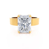 REGENT - Radiant Lab Diamond 18k Yellow Gold Solitaire