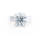 REGENT - Round Lab Diamond 18k White Gold Solitaire