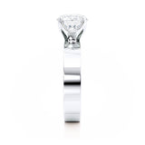 REGENT - Round Lab Diamond 18k White Gold Solitaire