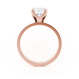 REGENT - Round Lab Diamond 18k Rose Gold Solitaire