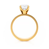 REGENT - Round Lab Diamond 18k Yellow Gold Solitaire