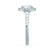 ROSA - Oval Lab Diamond 18k White Gold Halo Engagement Ring Lily Arkwright