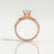 SERENA - Round Lab Diamond 18k Rose Gold Solitaire