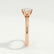 SERENA - Round Lab Diamond 18k Rose Gold Solitaire