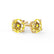 SENA - Round Yellow Sapphire 18k Yellow Gold Stud Earrings Earrings Lily Arkwright