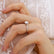 SERENITY - Lab Grown Blue Sapphire Platinum Solitaire