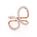 SHEA - Lab Diamond Statement Eternity 18k Rose Gold Eternity Lily Arkwright