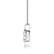 TALULLA - Marquise Lab Diamond 2 Claw Pendant 950 Platinum Pendant Lily Arkwright