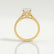 VIOLA - Emerald Lab Diamond 18k Yellow Gold Shoulder Set