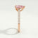 VIOLA - Pear Pink Lab Diamond 18k Rose Gold Shoulder Set