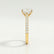 VIOLA - Radiant Lab Diamond 18k Yellow Gold Shoulder Set