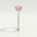 VIOLA - Radiant Pink Lab Diamond 18k White Gold Shoulder Set