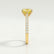 VIOLA - Radiant Yellow Lab Diamond 18k Yellow Gold Shoulder Set