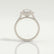 VIOLETTE - Cushion Lab Diamond 18k White Gold Halo
