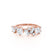 VENUS - Lab Diamond Cluster Statement Eternity 18k Rose Gold Eternity Lily Arkwright