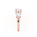 VENUS - Lab Diamond Cluster Statement Eternity 18k Rose Gold Eternity Lily Arkwright