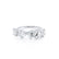 VENUS - Lab Diamond Cluster Statement Eternity 18k White Gold Eternity Lily Arkwright