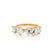 VENUS - Lab Diamond Cluster Statement Eternity 18k Yellow Gold Eternity Lily Arkwright