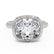 ZELLA - Elongated Cushion Lab Diamond East West Button Back Engagement Ring Inspired by Zendaya