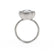 ZELLA - Elongated Cushion Lab Diamond East West Button Back Engagement Ring Inspired by Zendaya