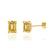 AVIANA - Emerald Yellow Sapphire 18k Yellow Gold Stud Earrings Earrings Lily Arkwright
