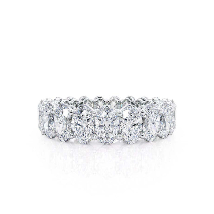BALAD - Platinum Oval Lab Diamond Statement Eternity