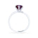 JULIET - Round Alexandrite Solitaire Engagement Ring 950 Platinum