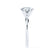 JULIET - Round Natural Diamond 950 Platinum Solitaire Ring Engagement Ring Lily Arkwright