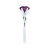 JULIET - Chatham® Round Alexandrite Solitaire Engagement Ring 950 Platinum