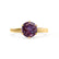 JULIET - Round Alexandrite Solitaire Engagement Ring 18k Yellow Gold