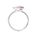 CELESTE - Toi Et Moi Champagne Sapphire Emerald & Lab Diamond Pear Cut Ring 18k White Gold