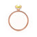 LIVELY - Radiant Yellow Sapphire & Diamond 18k Rose Gold Petite Hidden Halo Pavé Shoulder Set Ring Engagement Ring Lily Arkwright