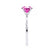 LULU - Emerald Pink Sapphire Platinum 950 Petite Solitaire Engagement Ring Lily Arkwright
