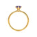 LULU - Marquise Alexandrite 18k Yellow Gold Petite Solitaire Ring Engagement Ring Lily Arkwright