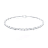 MONACO - 2 Total Carat Lab Diamond Tennis Bracelet Platinum Bracelet Lily Arkwright