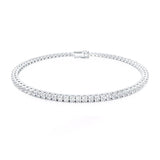 MONACO - 3 Total Carat Lab Diamond Tennis Bracelet Platinum Bracelet Lily Arkwright
