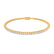 MONACO - 3 Total Carat Lab Diamond Tennis Bracelet 18k Yellow Gold Bracelet Lily Arkwright
