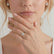 LULU - Princess Lab Diamond 950 Platinum Petite Solitaire