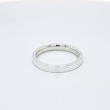 - Flat Court Profile Plain Wedding Ring 9k Rose Gold