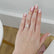 MACY - Elongated Cushion Lab Diamond Platinum Petite Shoulder Set