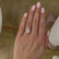 Eden 4.00ct Oval moissanite 18k yellow gold twisted vine band Engagement Ring Lily Arkwright