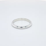 - D Shape Profile Plain Wedding Ring 9k Rose Gold